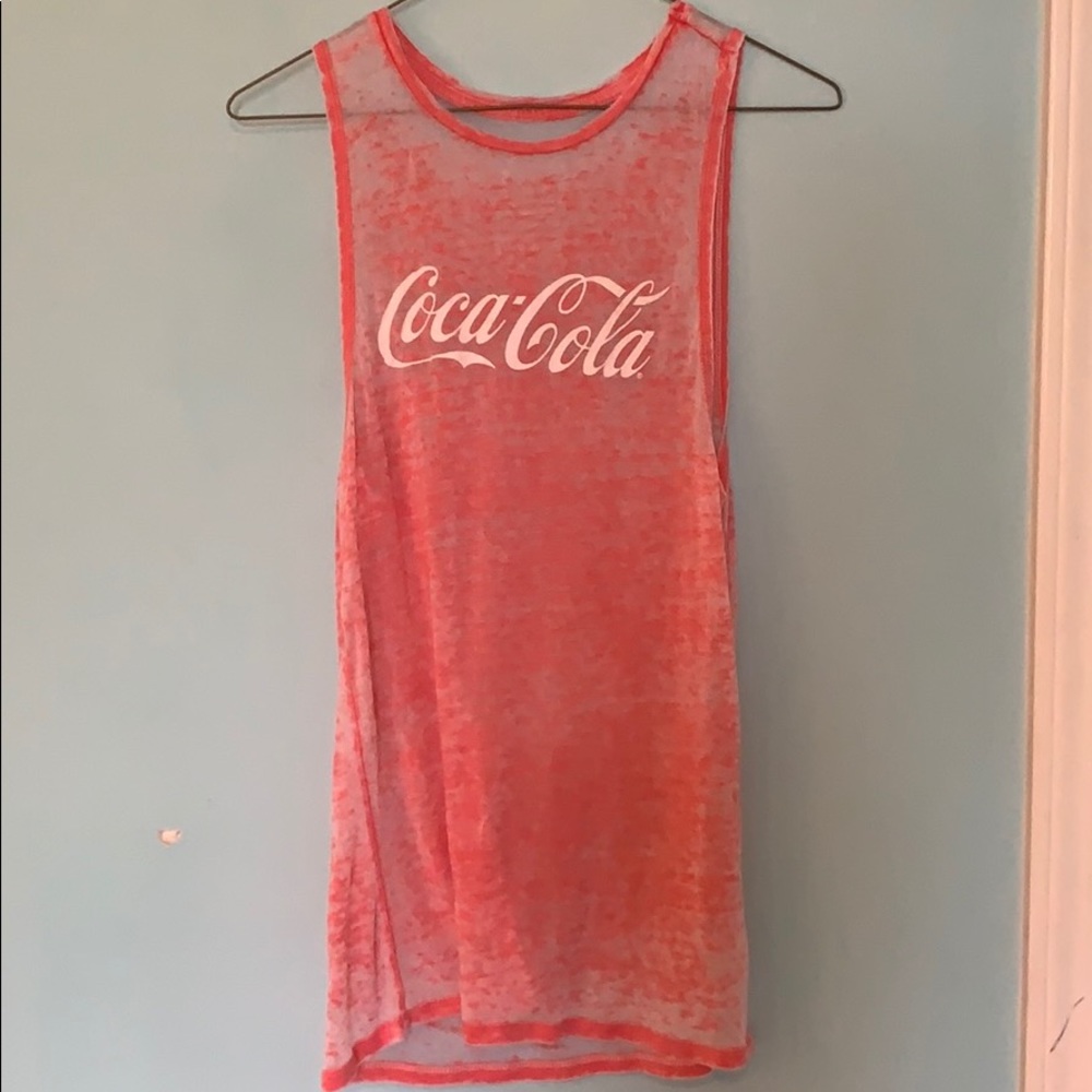 Red Coca-Cola Tank Top